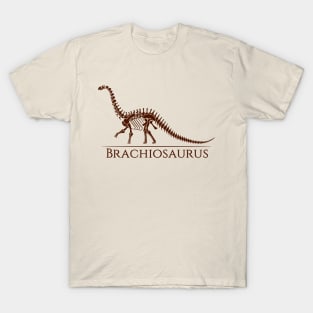 Brachiosaurus Skeleton T-Shirt